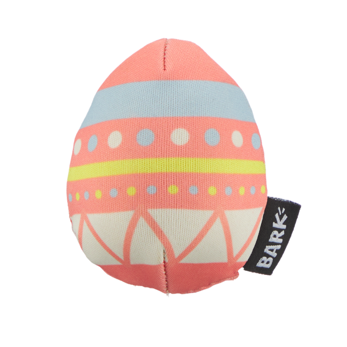 Beaster Egg Super Chewer Durable 2-in-1 Coral Dog Toy