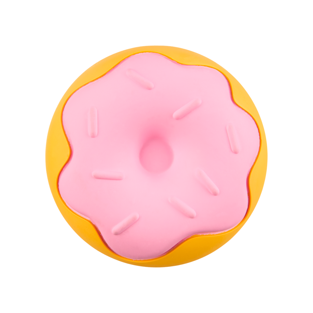 Dunkin'® Strawberry Donut Super Chewer Durable Dog Toy – BARK