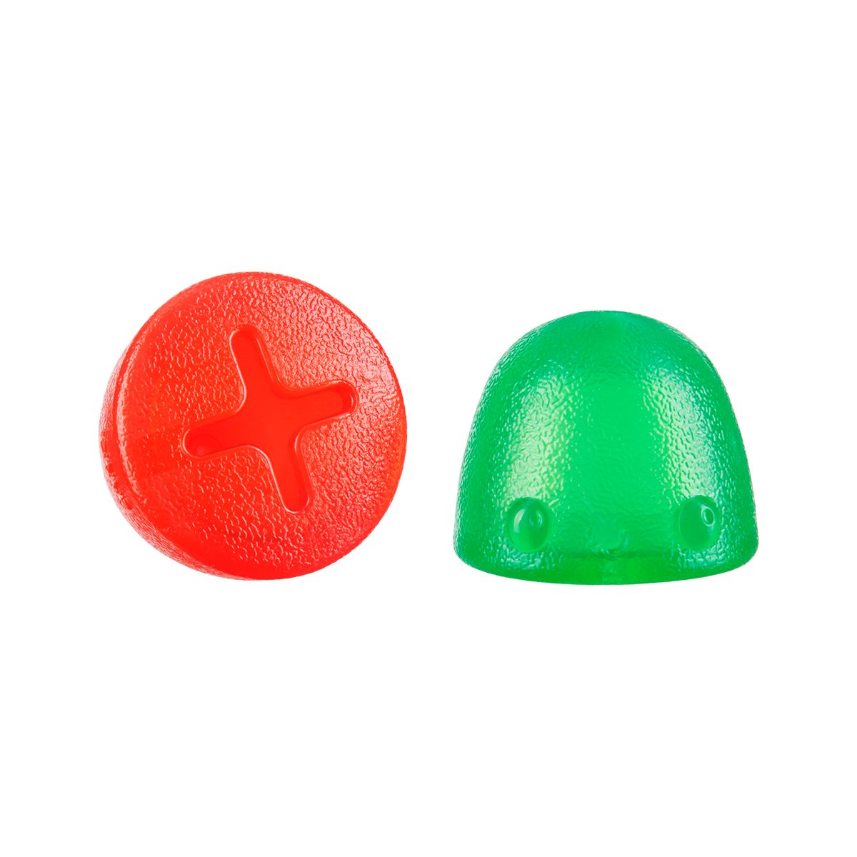 Goody Goody Gumdrops Super Chewer Durable Multi-Part + Enrichment Dog Toy