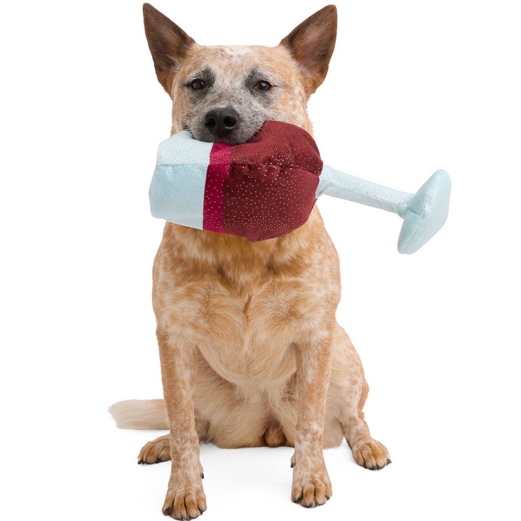 Grrrrande Vino Plush Extra-Large + Tug Dog Toy – BARK