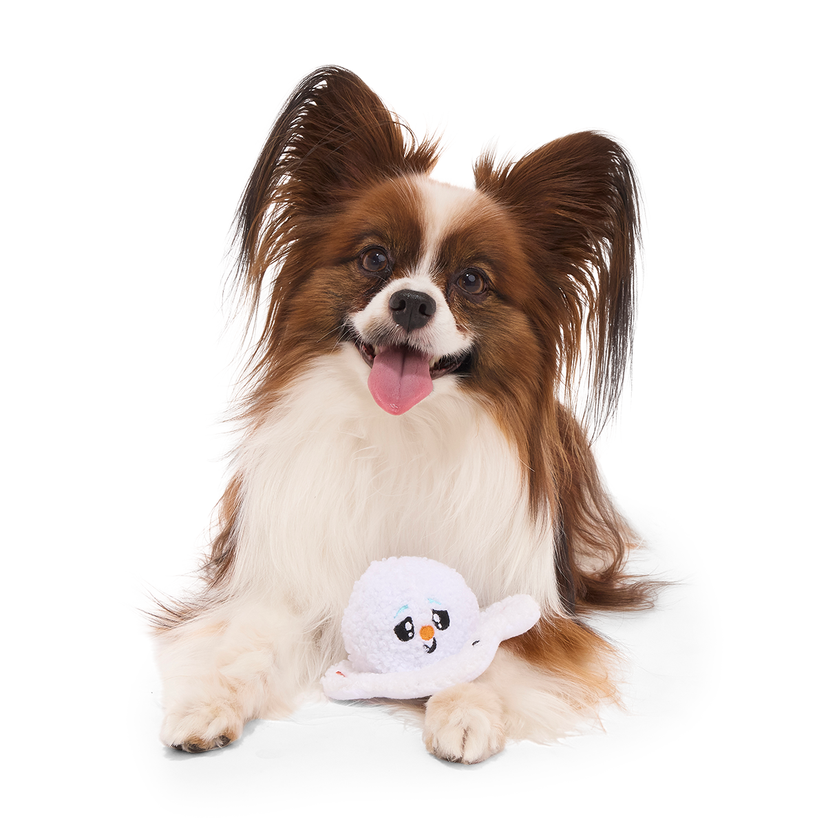 Slushy The Snowman Super Chewer Durable 2-in-1 + Fetch Dog Toy