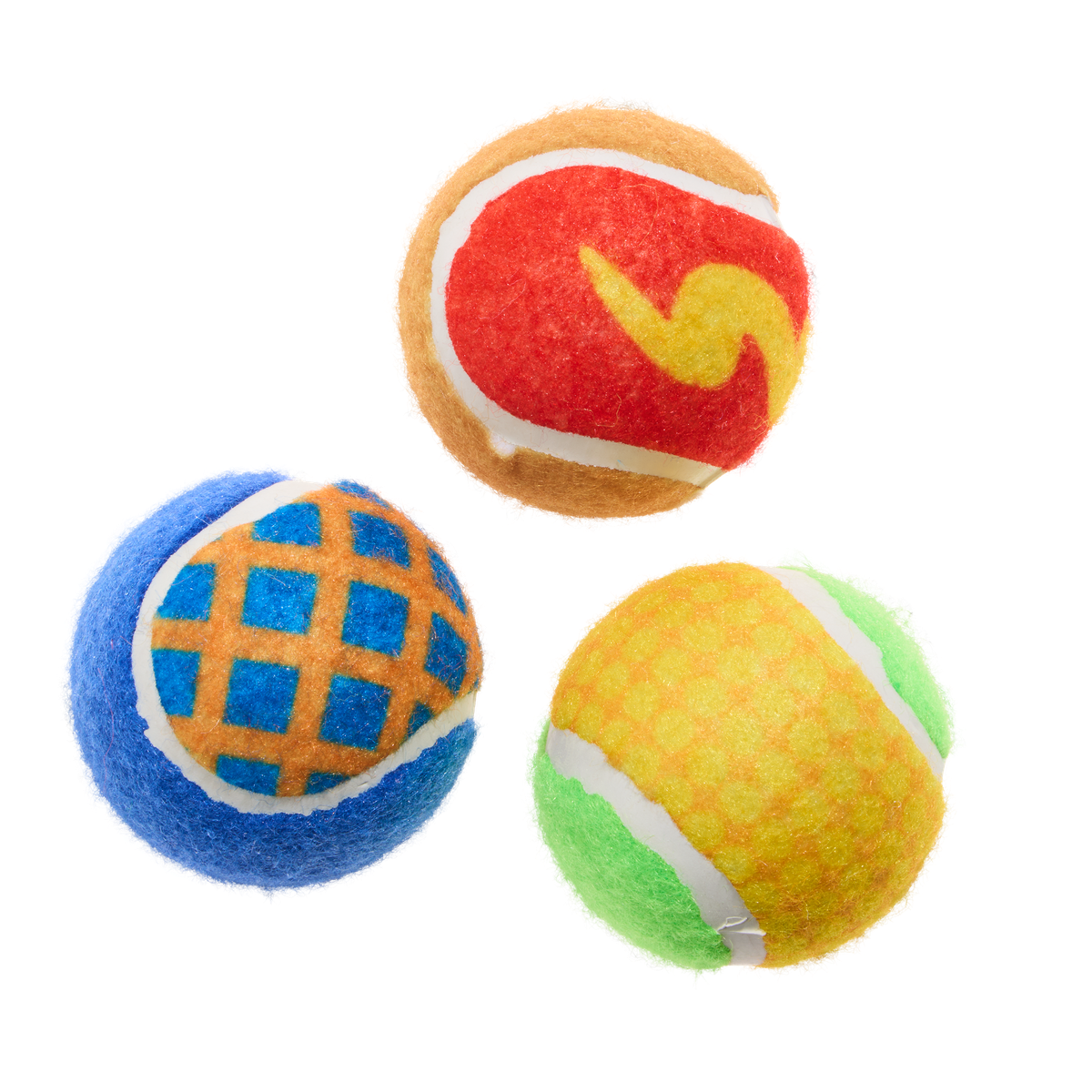 Tennis Ball Club, 3 Squeaky Monthly Tennis Ball Dog Toys