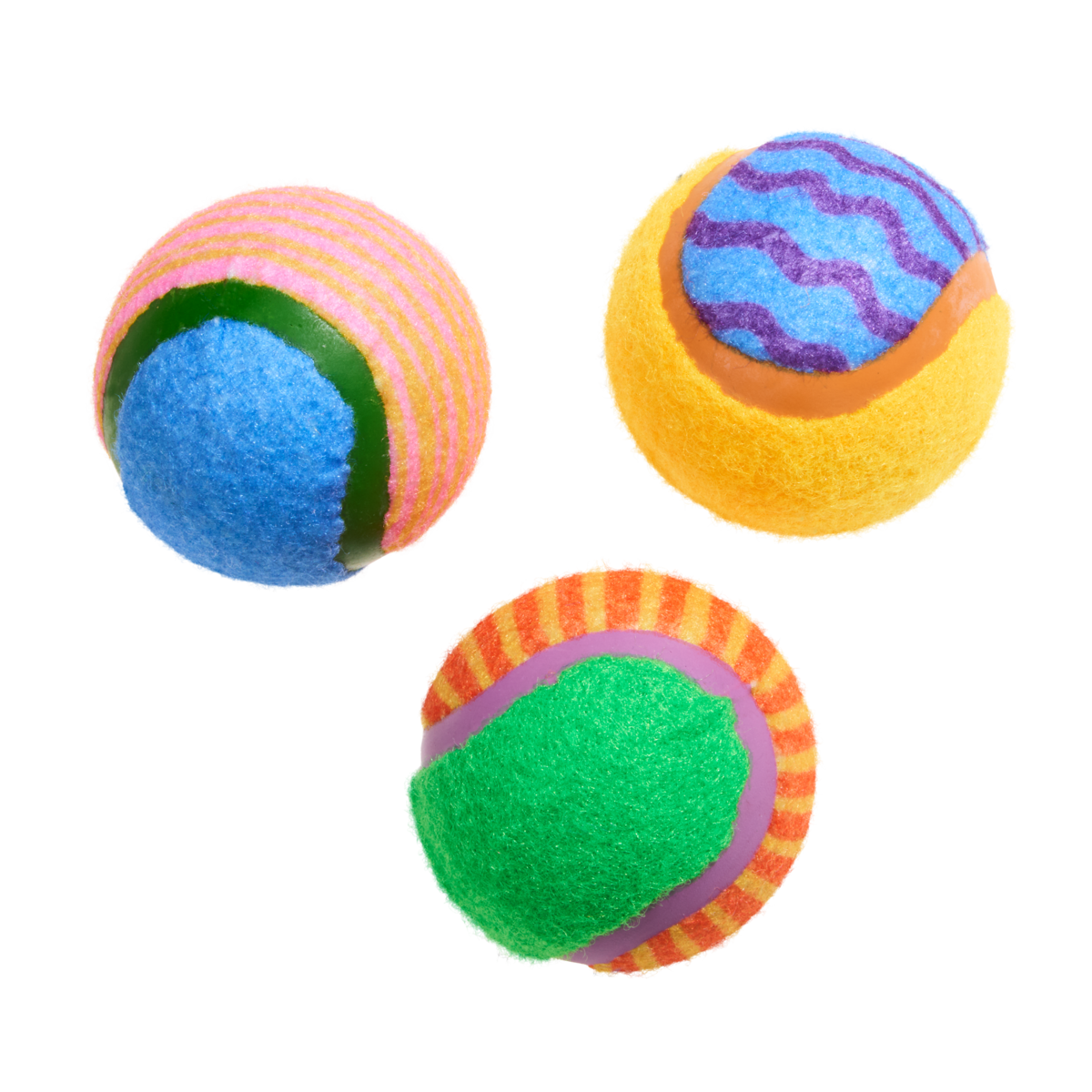 Tennis Ball Club, 3 Squeaky Monthly Tennis Ball Dog Toys
