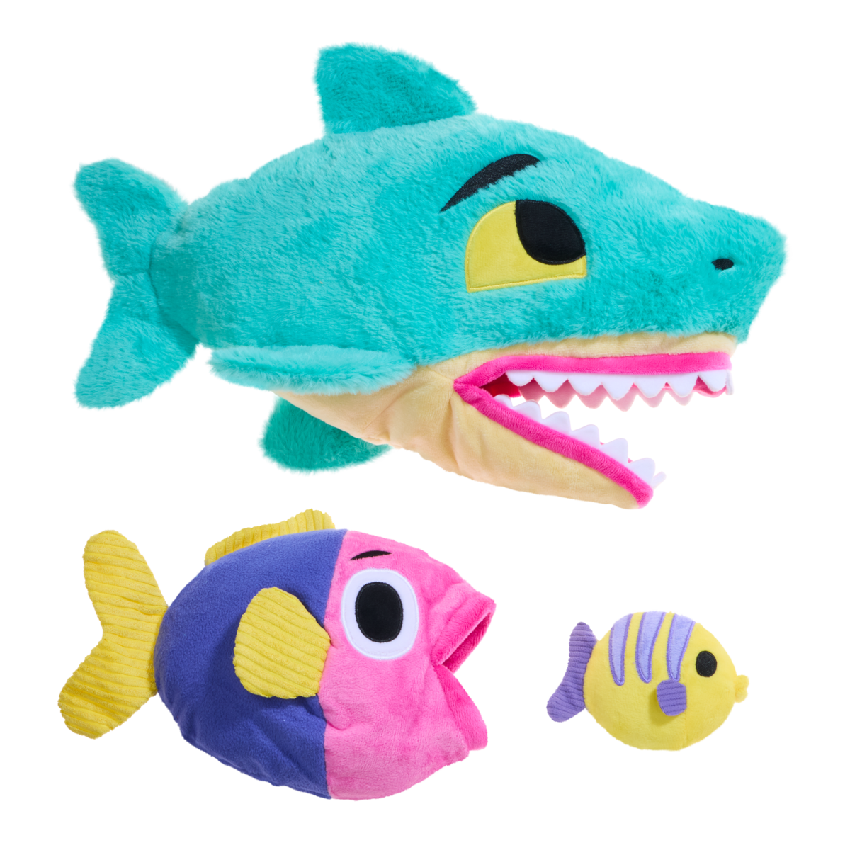 Feeding Frenzy Plush Extra-Large + Multi-Part Dog Toy