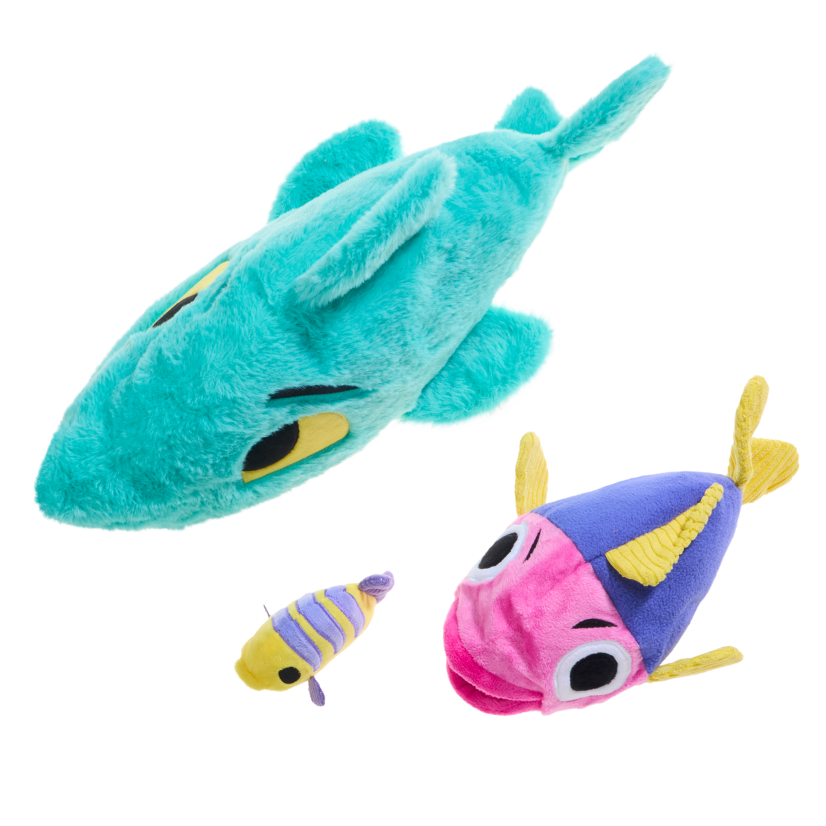 Feeding Frenzy Plush Extra-Large + Multi-Part Dog Toy