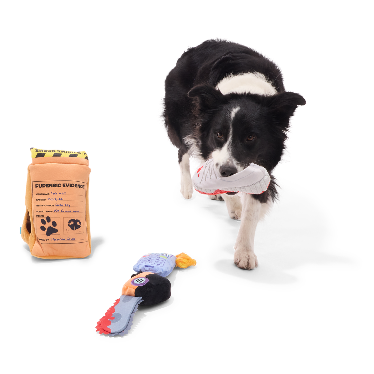 Buried Evidence Plush Multi-Part Dog Toy