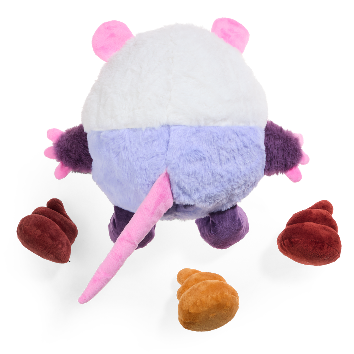 Poopers the Opossum Plush Extra-Large Multi-Part + Enrichment Dog Toy