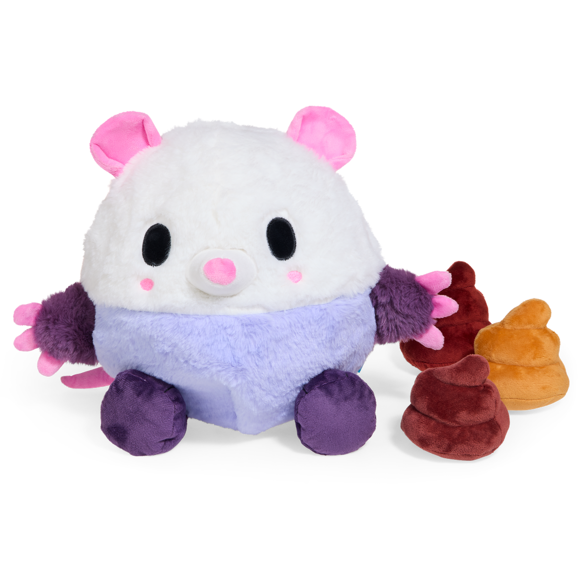 Poopers the Opossum Plush Extra-Large Multi-Part + Enrichment Dog Toy