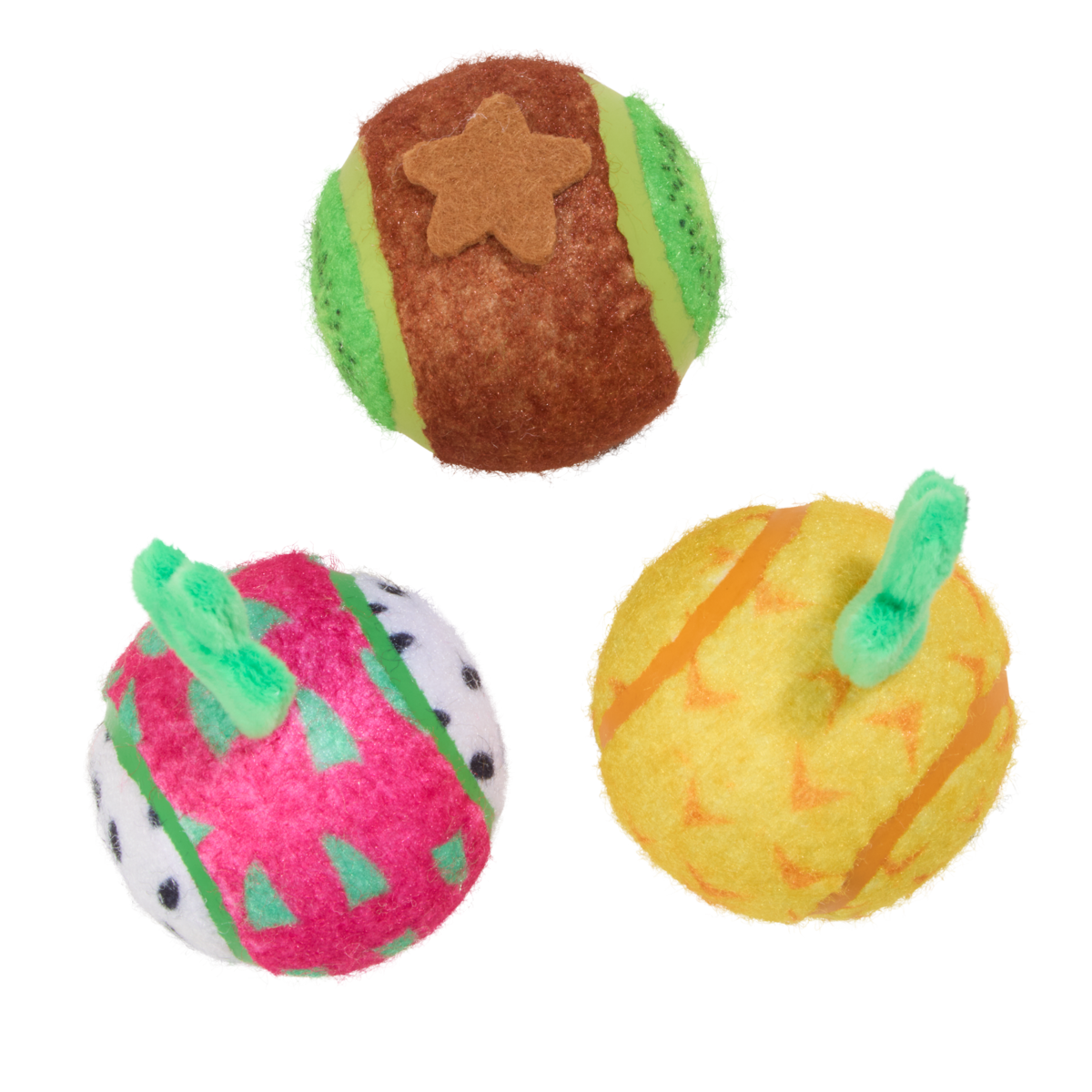 Tennis Ball Club, 3 Squeaky Monthly Tennis Ball Dog Toys