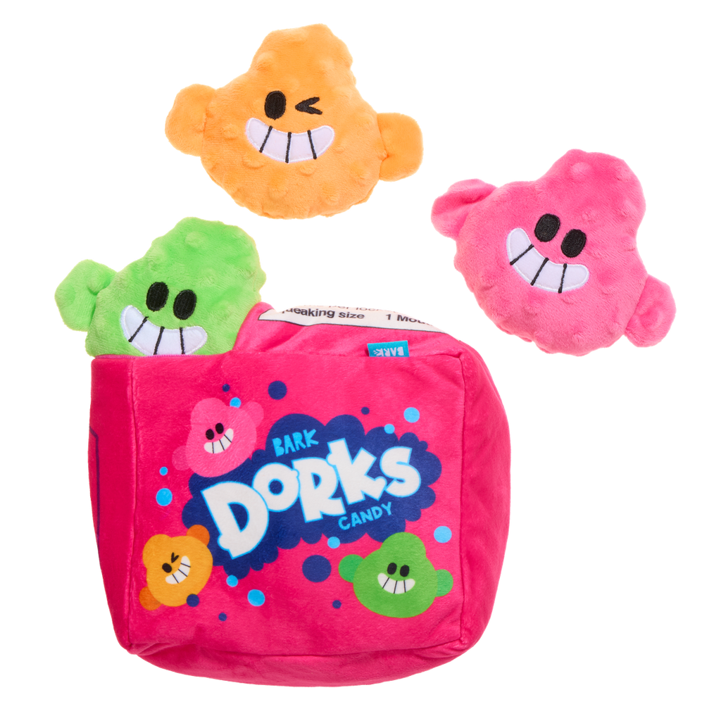 Dorks Plush Multi-Part + Enrichment Dog Toy – BARK