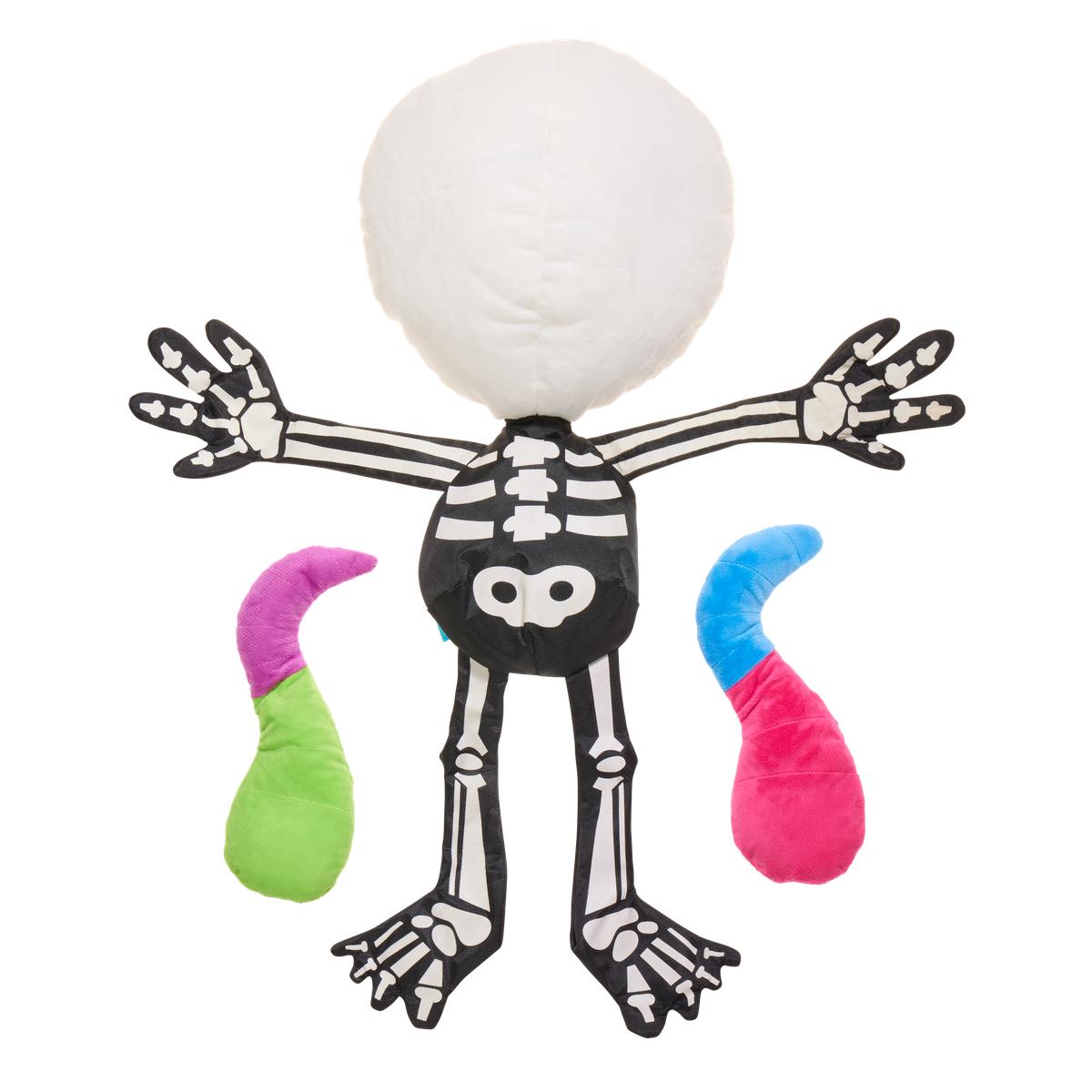 Skeleton Gnawtopsy Plush XXL Multi-Part + Tug + Enrichment Dog Toy