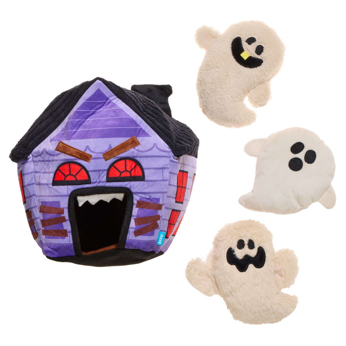 Paranormal Snacktivity Plush Extra-Large + Multi-Part + Enrichment Dog Toy