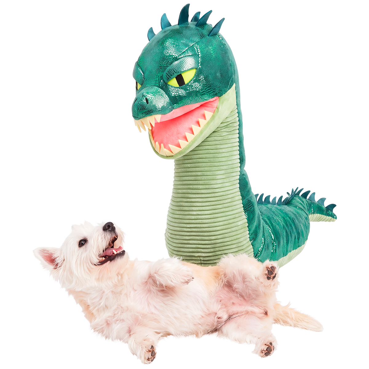 Basilisk Plush XXXL Multi-Part + Enrichment Dog Toy