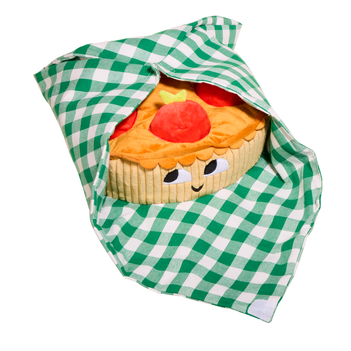 Fresh-Barked Apple Pie Plush Extra-Large + Multi-Part + Enrichment Dog Toy