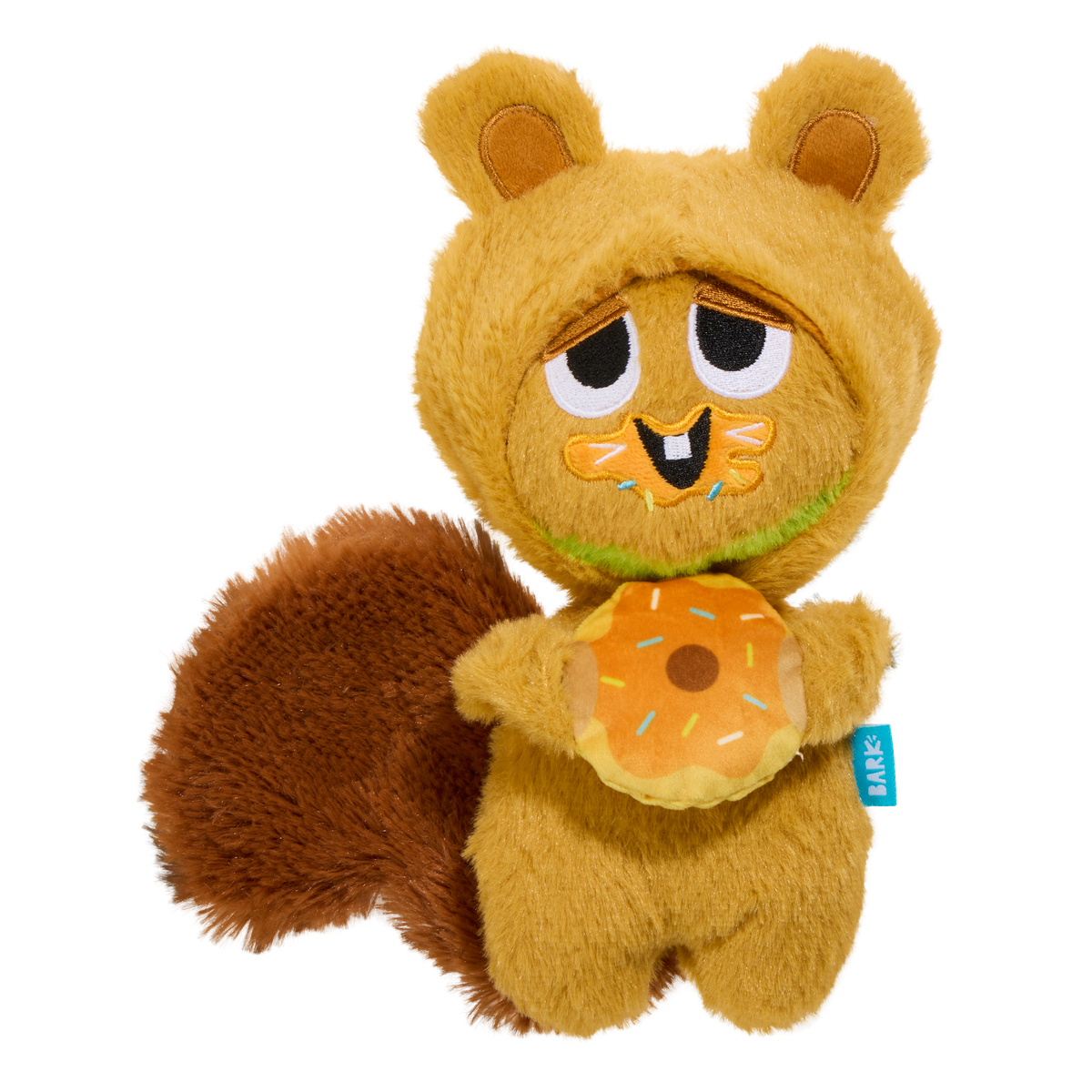 Switchy Squirrel Plush Multi-Part + Enrichment Dog Toy