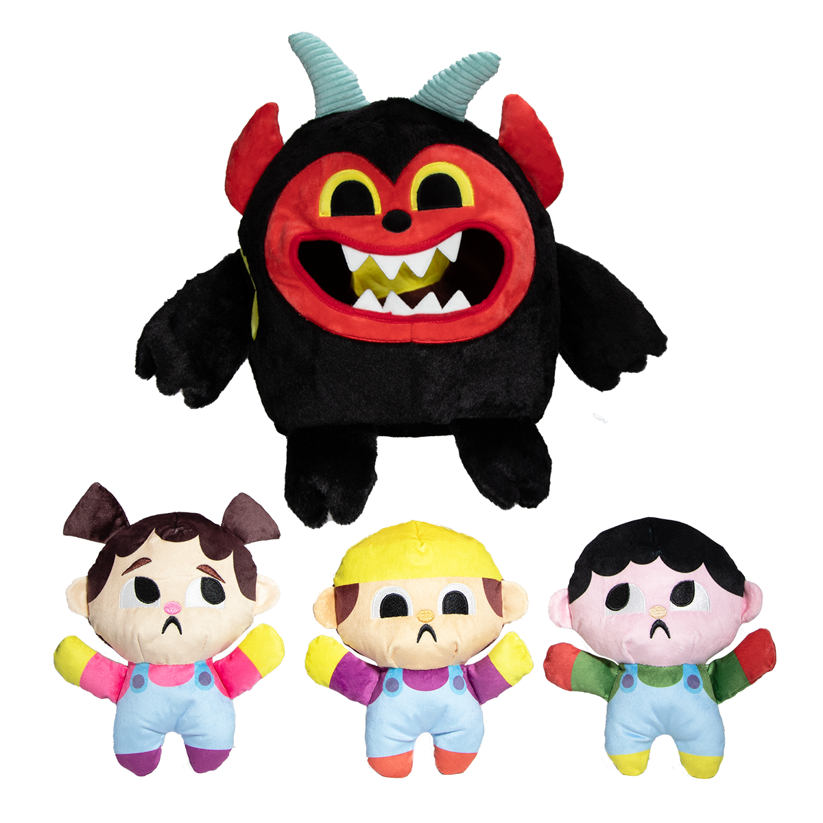 Krampus is Comin' To Town Plush Extra-Large + Multi-Part + Enrichment Dog Toy