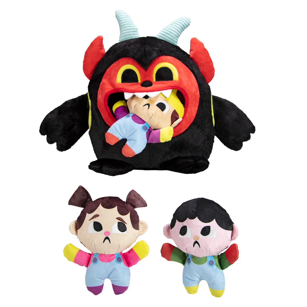 Krampus is Comin' To Town Plush Extra-Large + Multi-Part + Enrichment Dog Toy
