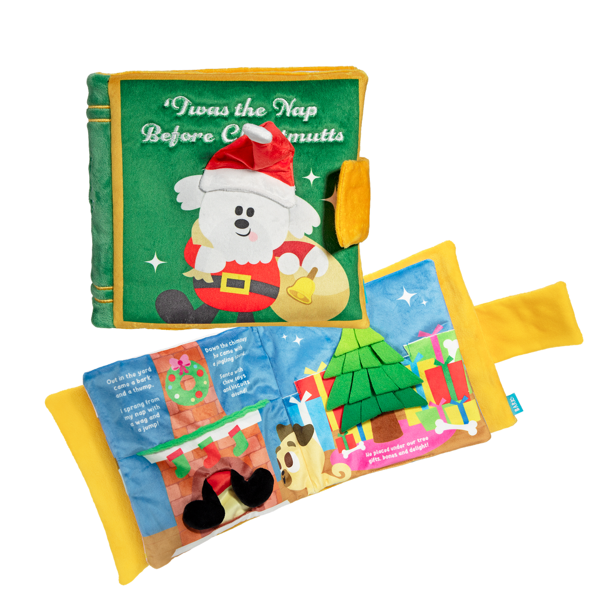 Twas The Nap Before Christmutts Plush Enrichment Dog Toy