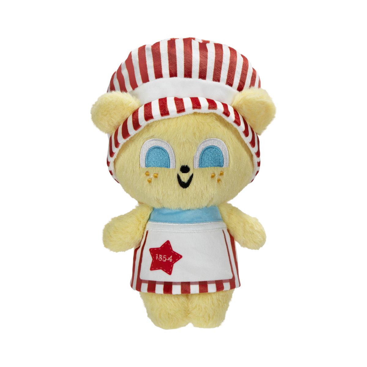 American Squirrel Dolls Plush Multi-Part Dog Toy