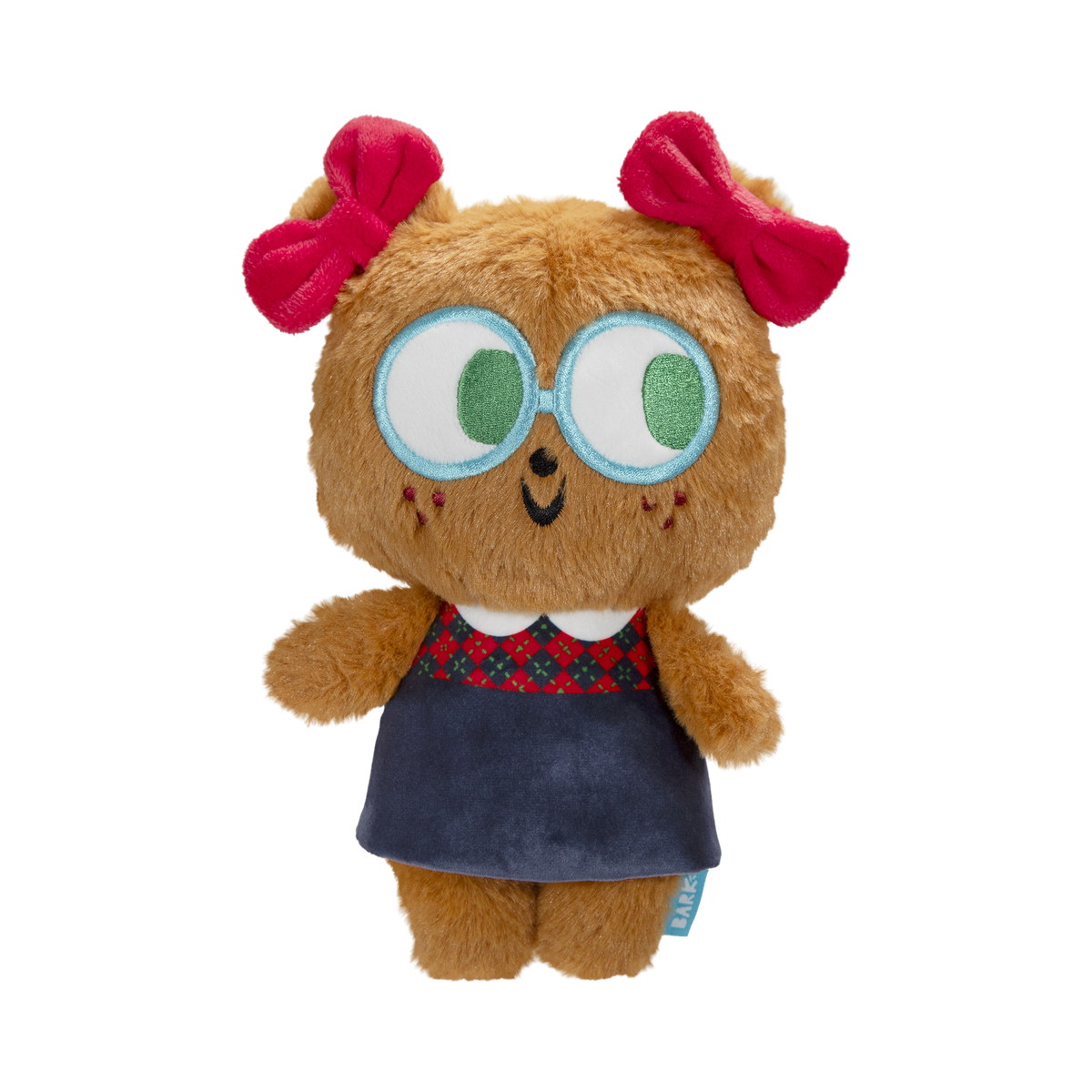 American Squirrel Dolls Plush Multi-Part Dog Toy