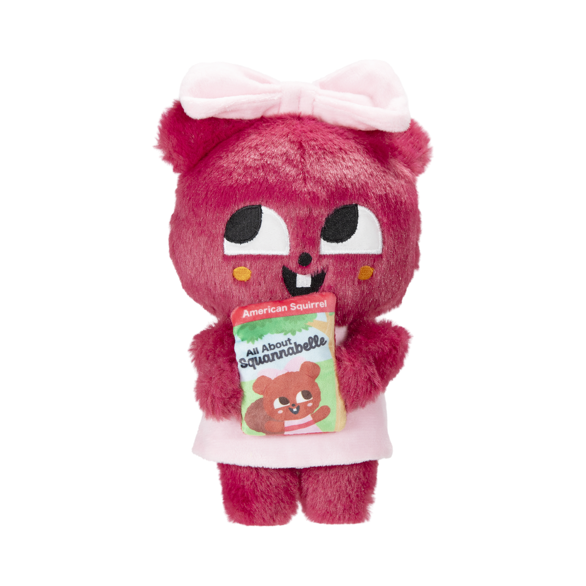 American Squirrel Dolls Plush Multi-Part Dog Toy
