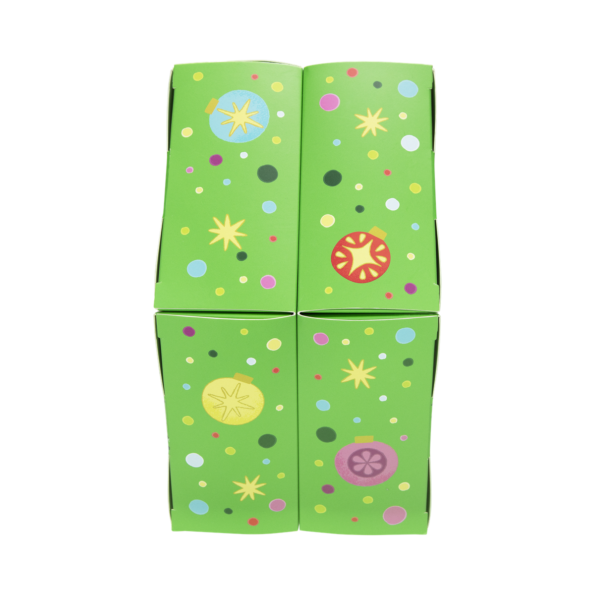 Poppin' Baubles Plush Multi-Part + Fetch Dog Toy