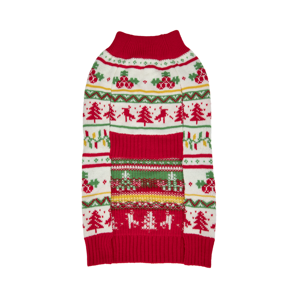 Howliday Dog Sweater#Size_M