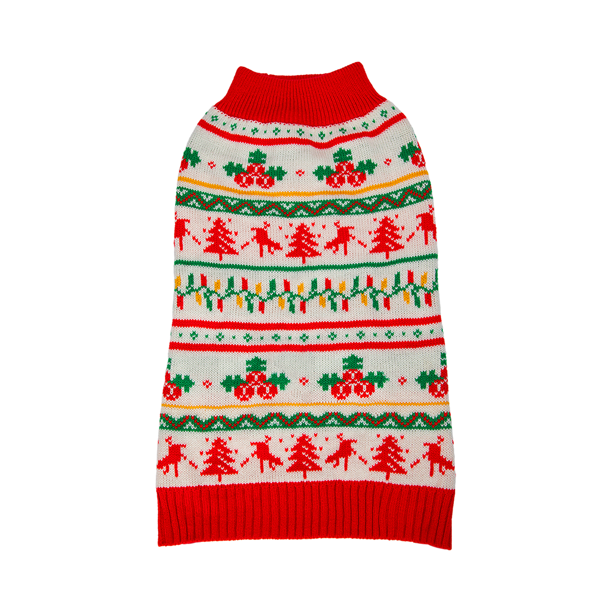 Howliday Dog Sweater#Size_M