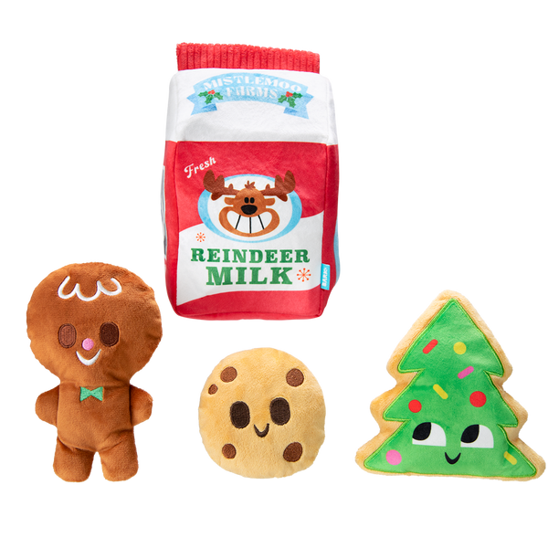 North Pole Noms Plush Multi-Part + Enrichment Dog Toy – BARK