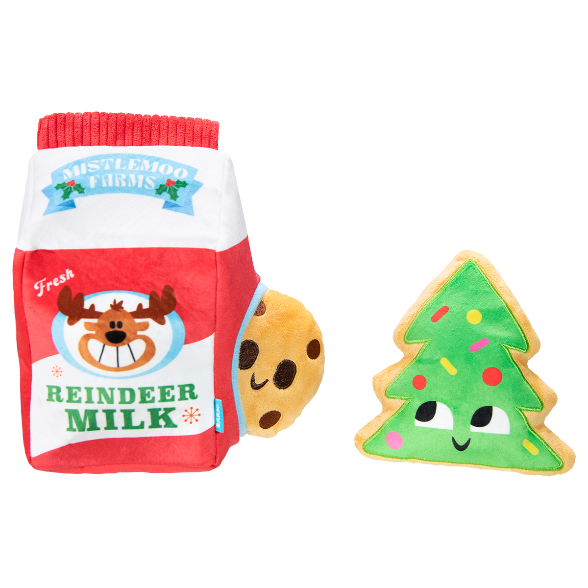 North Pole Noms Plush Multi-Part + Enrichment Dog Toy