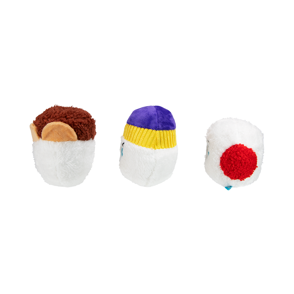 Ice Ice & Baby Plush Multi-Part + Fetch Dog Toy