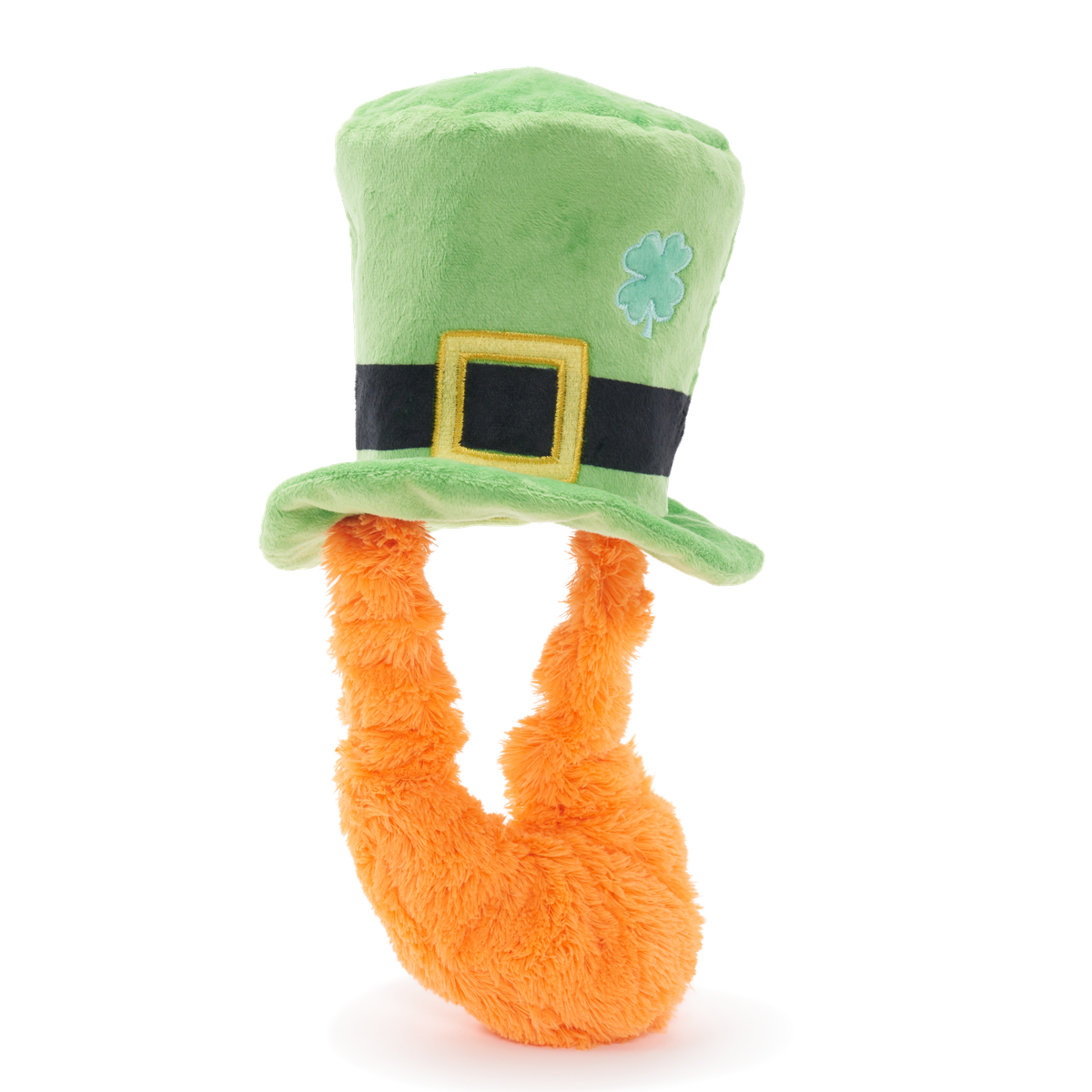 St. Pup's Lucky Hat Plush Wearable Tug Dog Toy