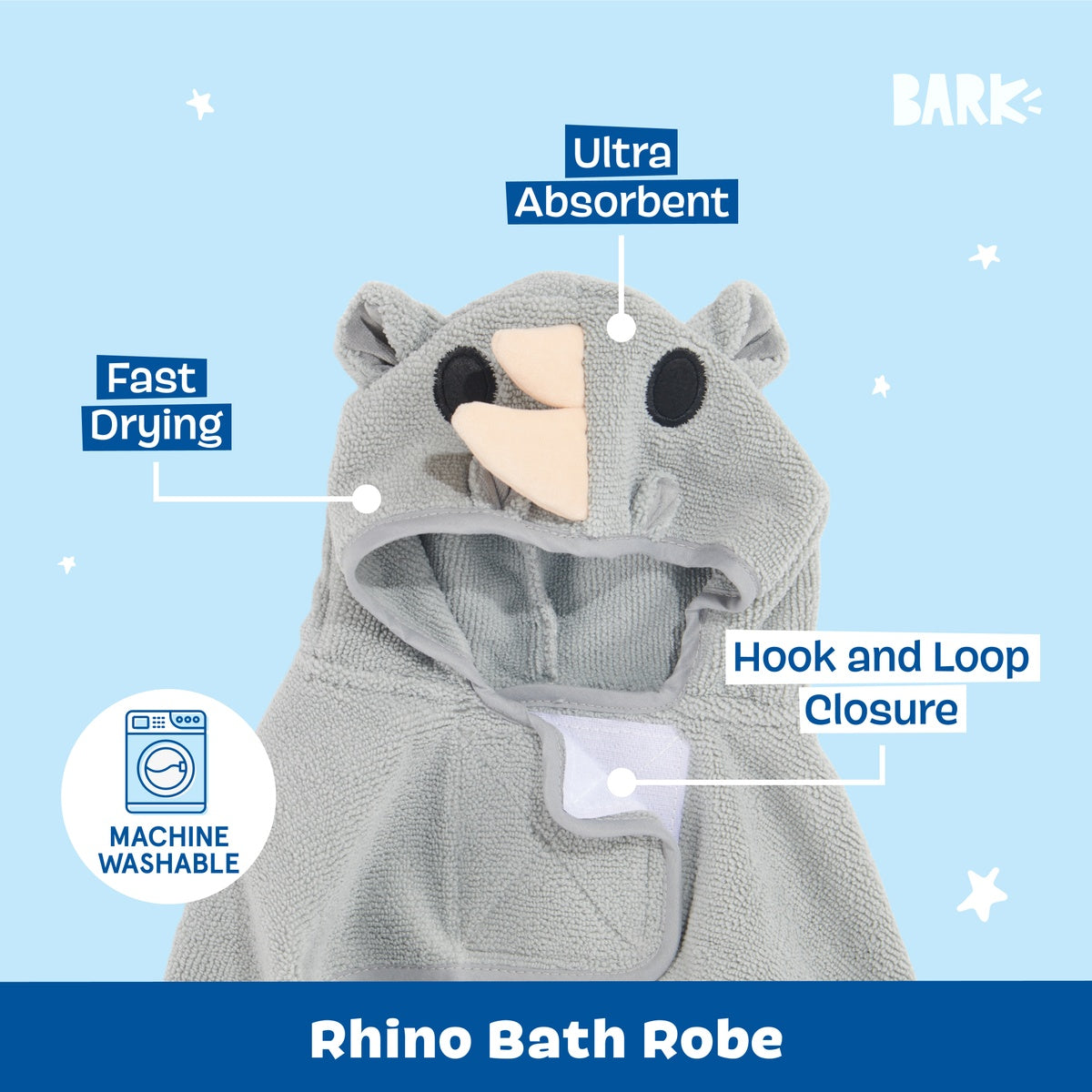 Rhino Bark n' Bathe Robe