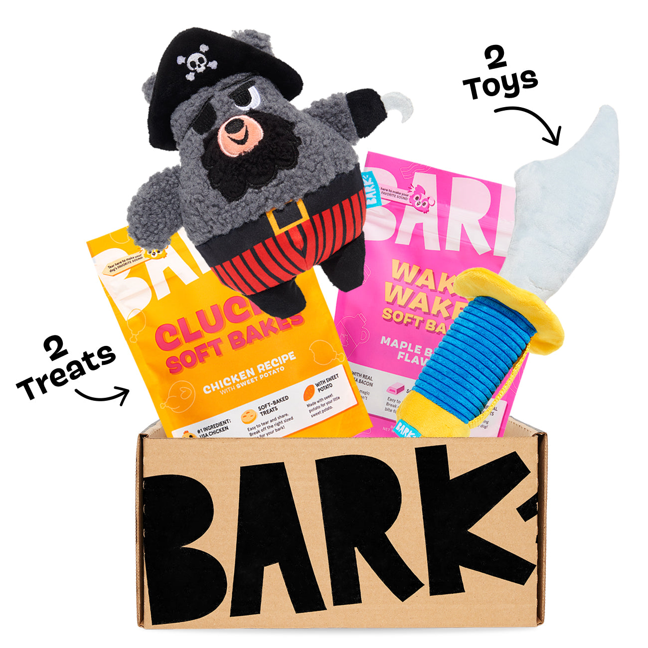 BarkBox + No Free Dog Bed: Monthly Subscription