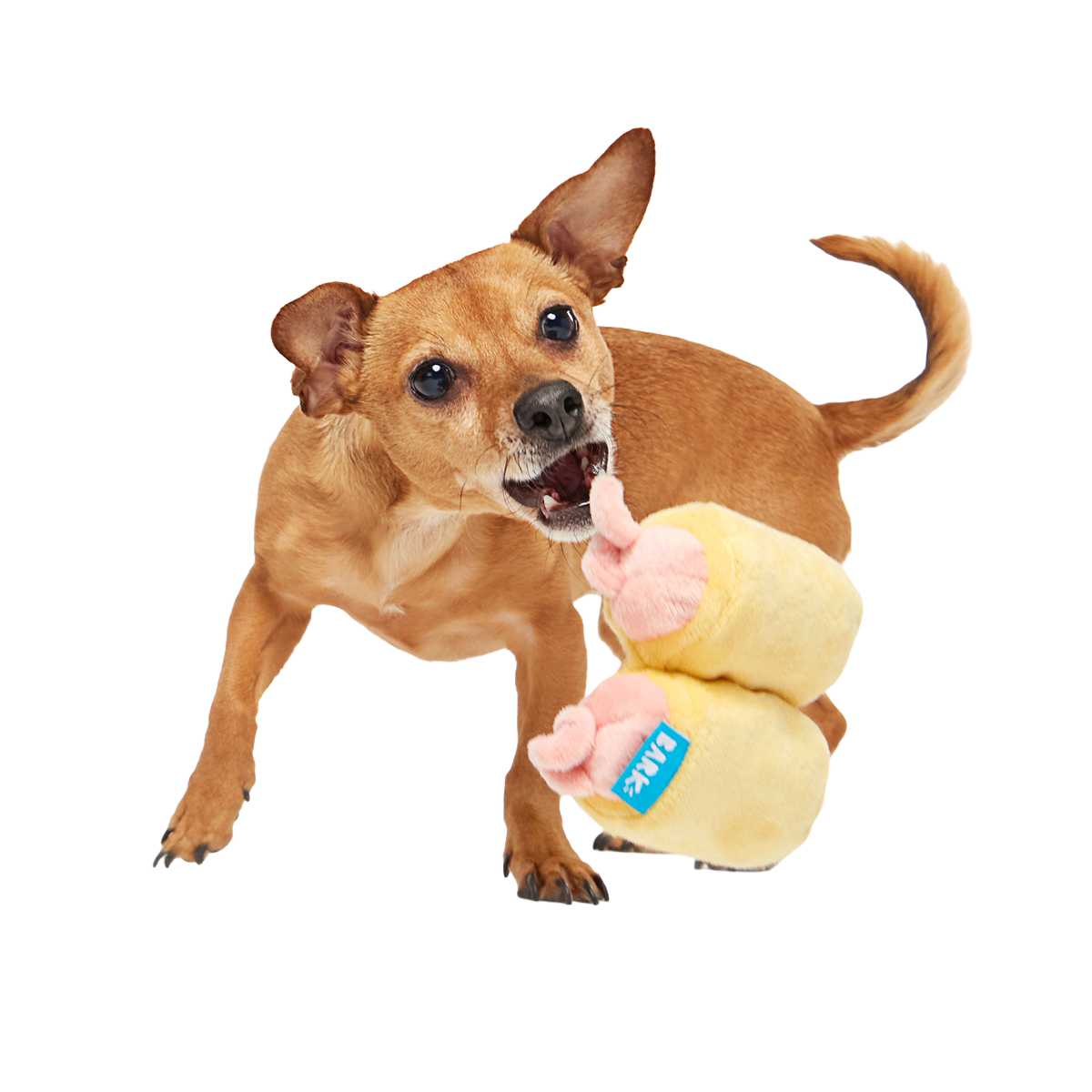 Pigs in a Blanket Plush Tug Dog Toy