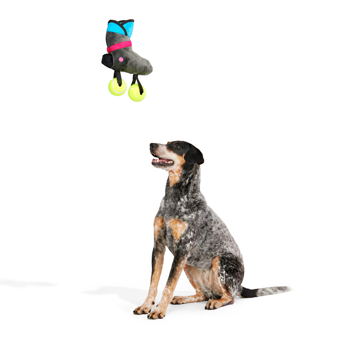 Way Rad Rollerblades Plush Tug Dog Toy