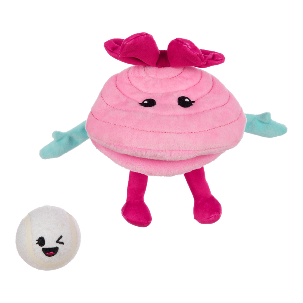 Clamantha Shell Clamantha Plush Multi-Part + Fetch + Enrichment Dog Toy – BARK