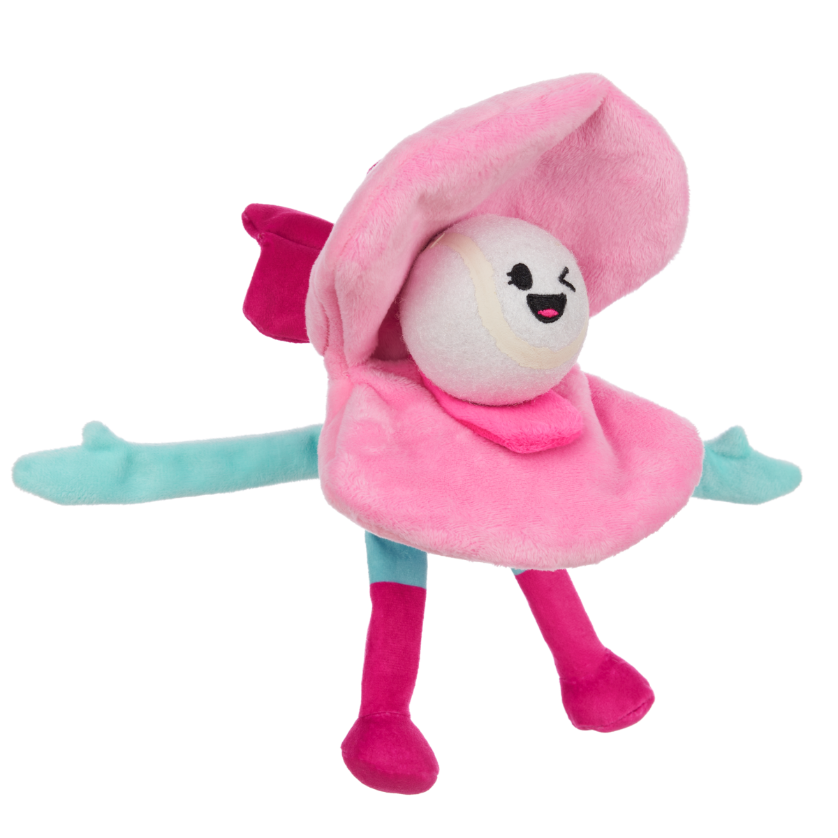 Clamantha Plush Multi-Part + Fetch Dog Toy