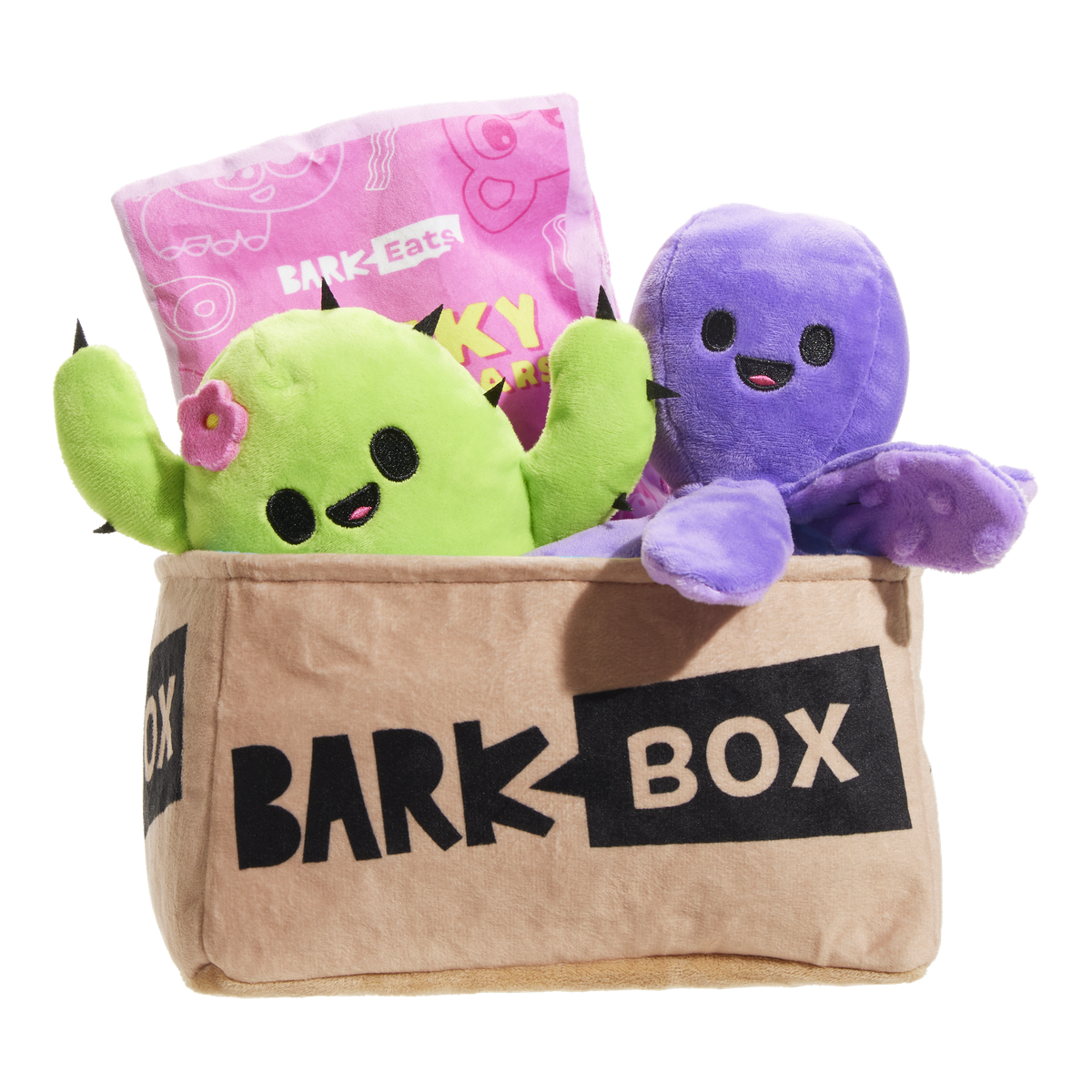 Fun Size BarkBox Plush Multi-Part Dog Toy