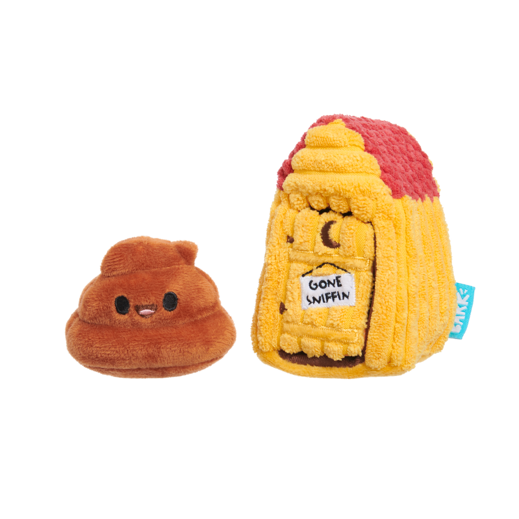 Turdbert's Snouthouse Plush Multi-Part + Enrichment Dog Toy – BARK