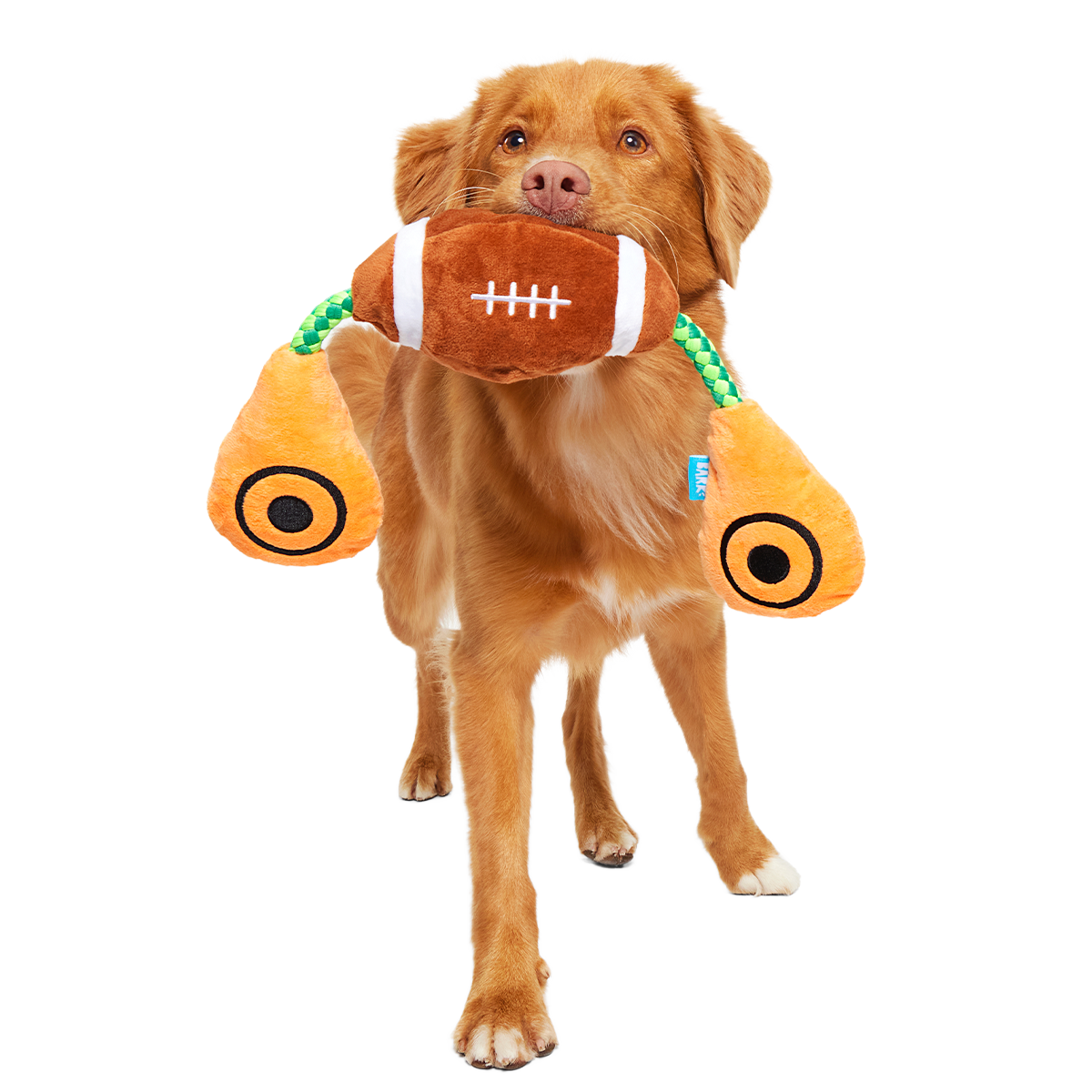 Touchdown Tug Plush Dog Toy