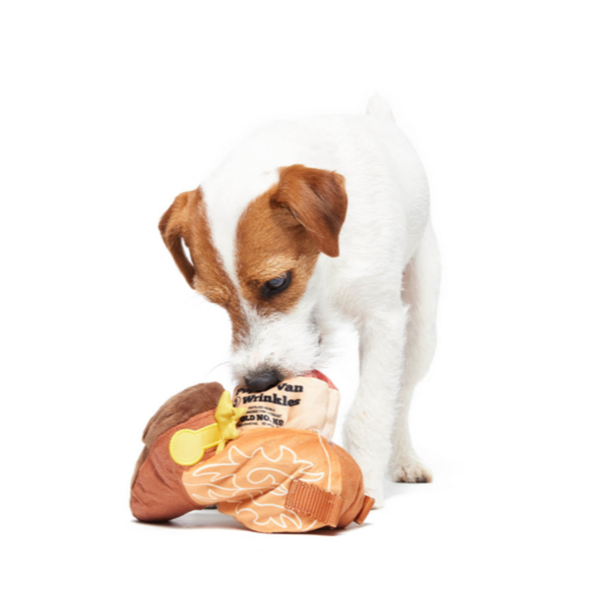 Bottoms Up Boot Plush 2-in-1 + Enrichment Dog Toy