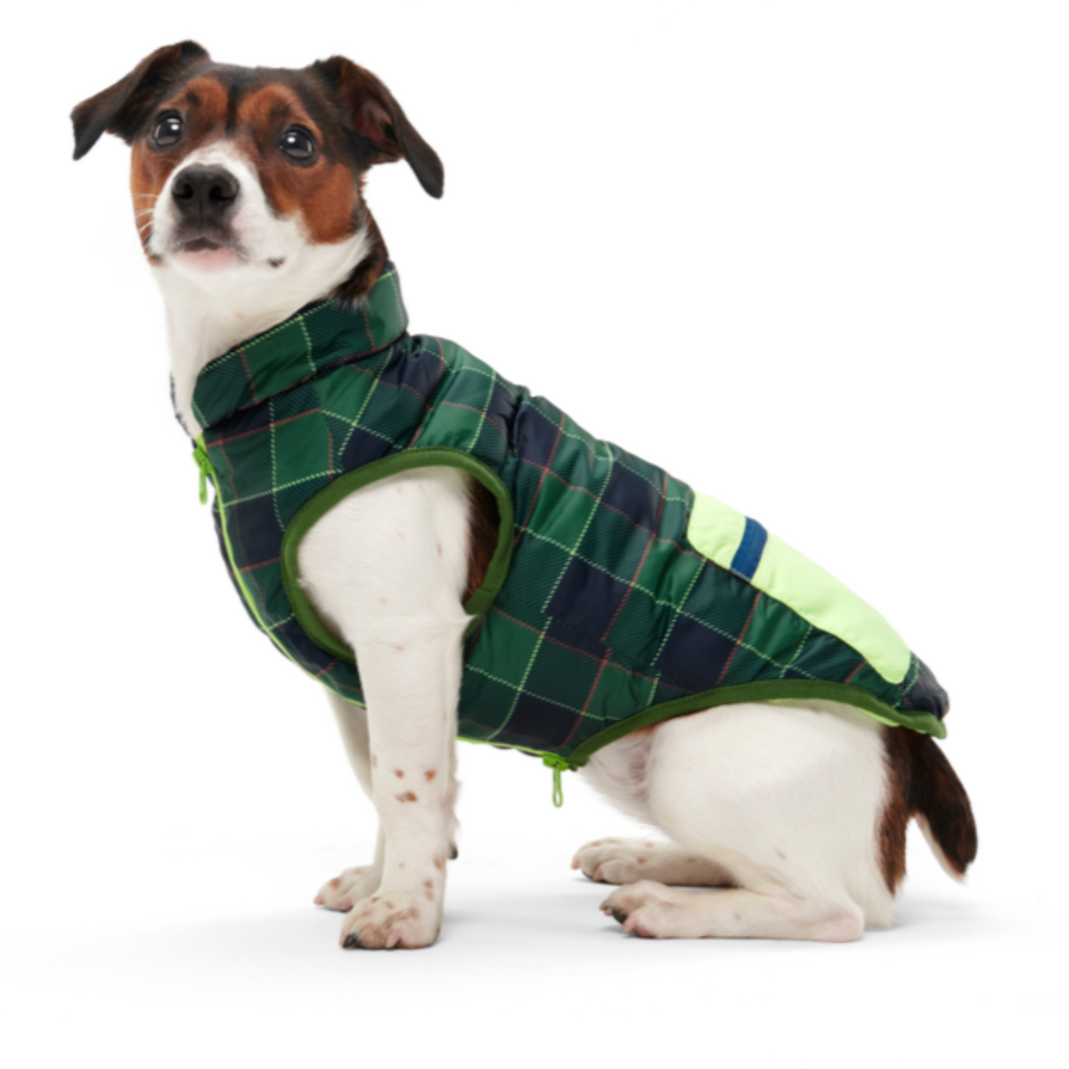 Plaid Season Puffer Vest