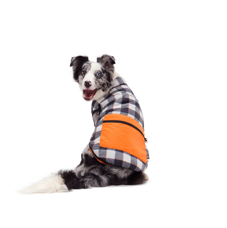 Plaid To The Bone Puffer Vest