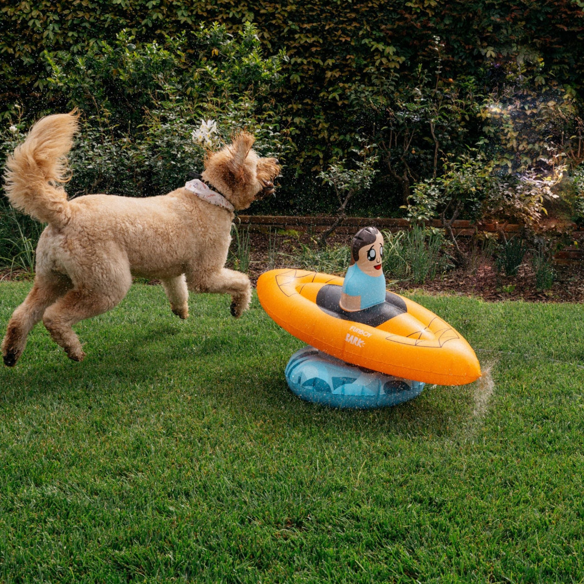 Funboy Dog Pool Floaties Funboy Dog Yacht SLOOSH Inflatable Boat