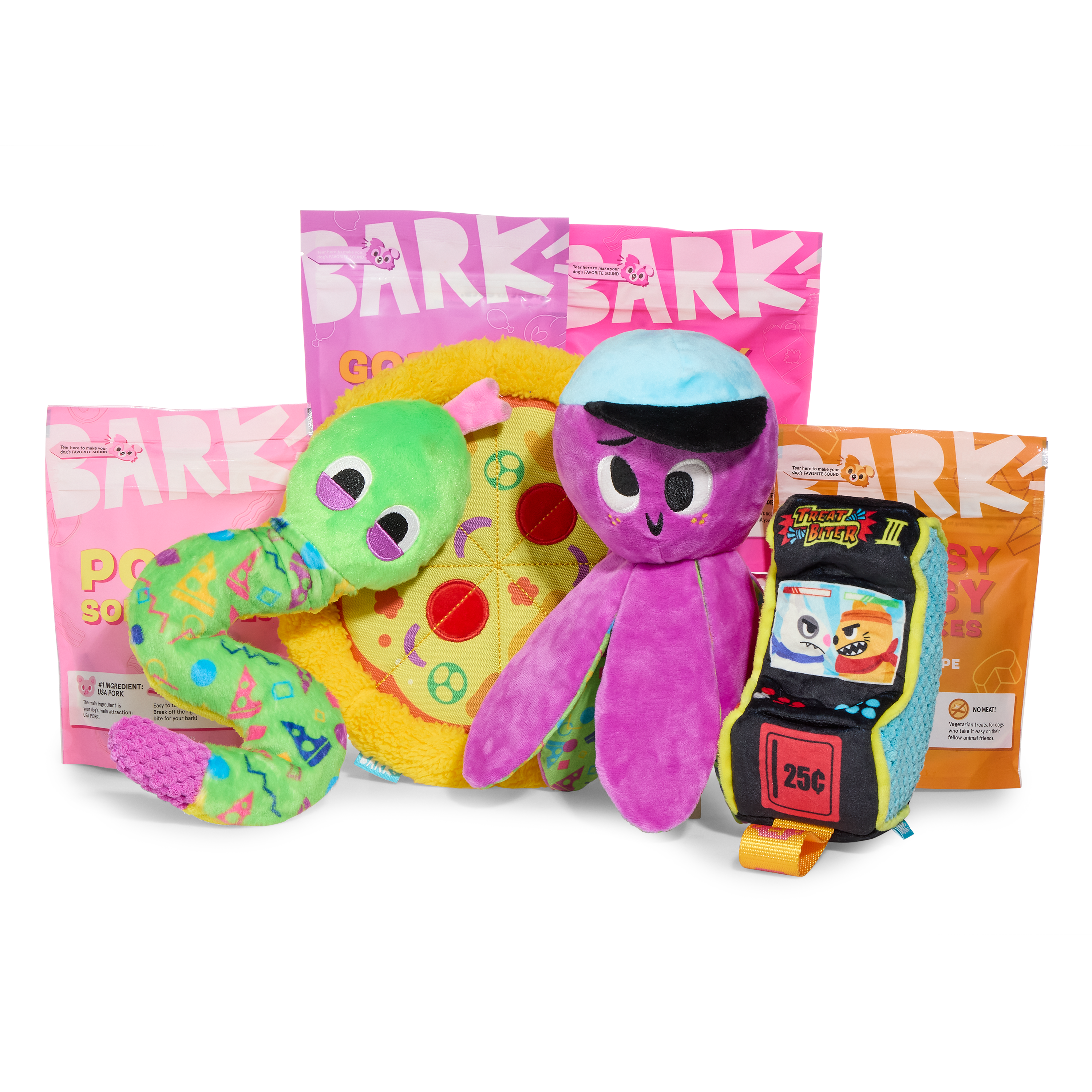 BarkBox 12 Month Subscription - FREE Extra Toys