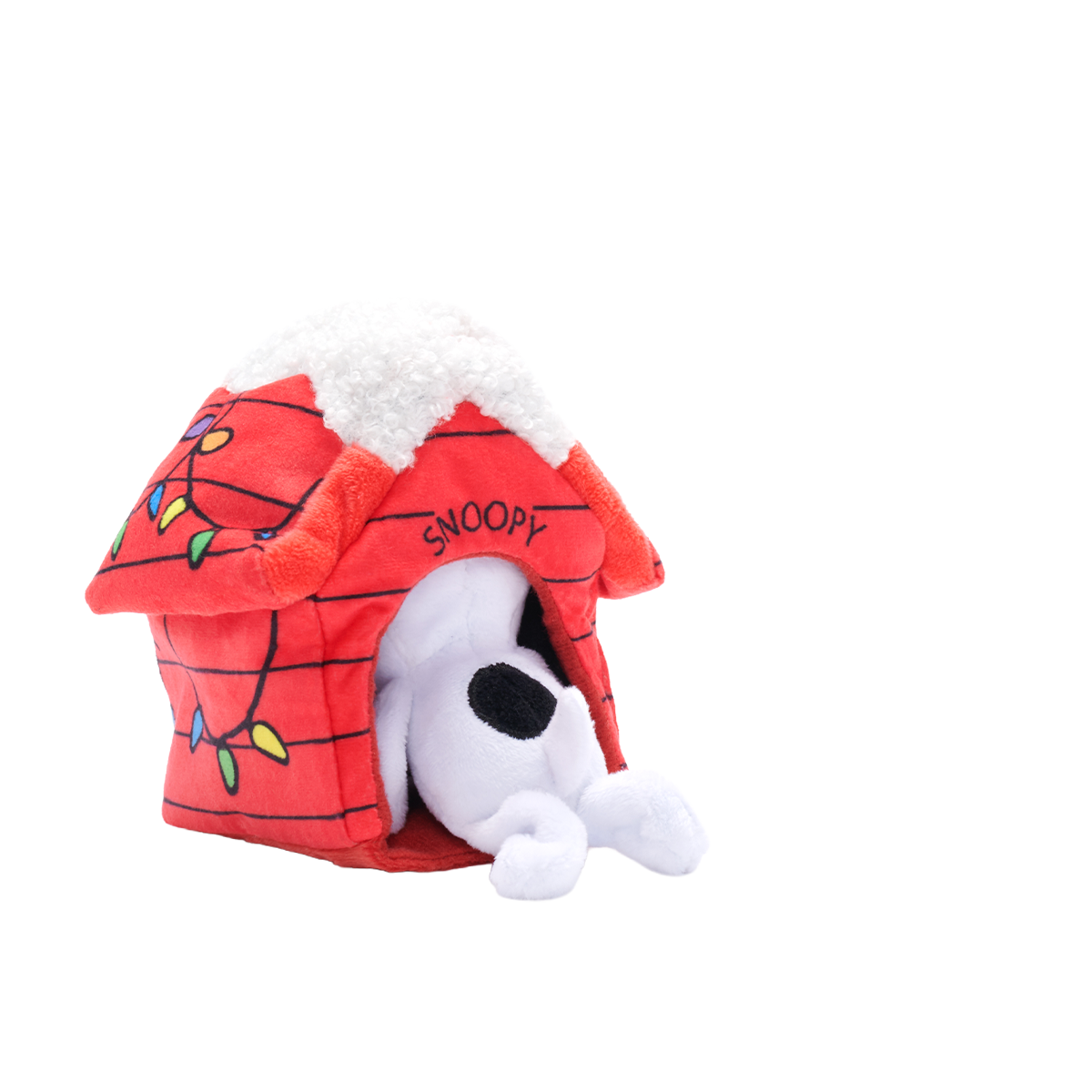 Doghouse Snoopy Plush Multi-Part + Enrichment Dog Toy