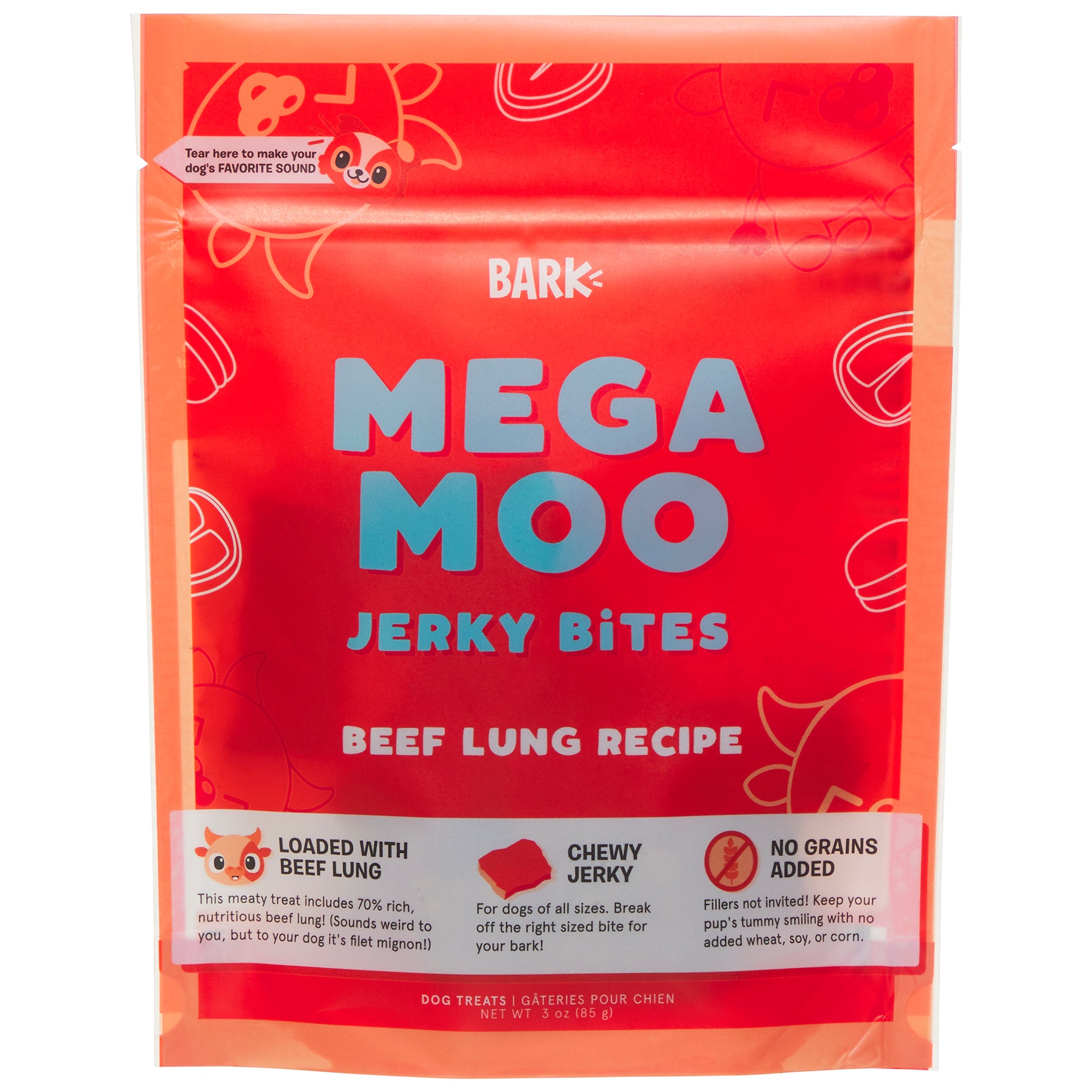 Mega Moo Jerky Bites