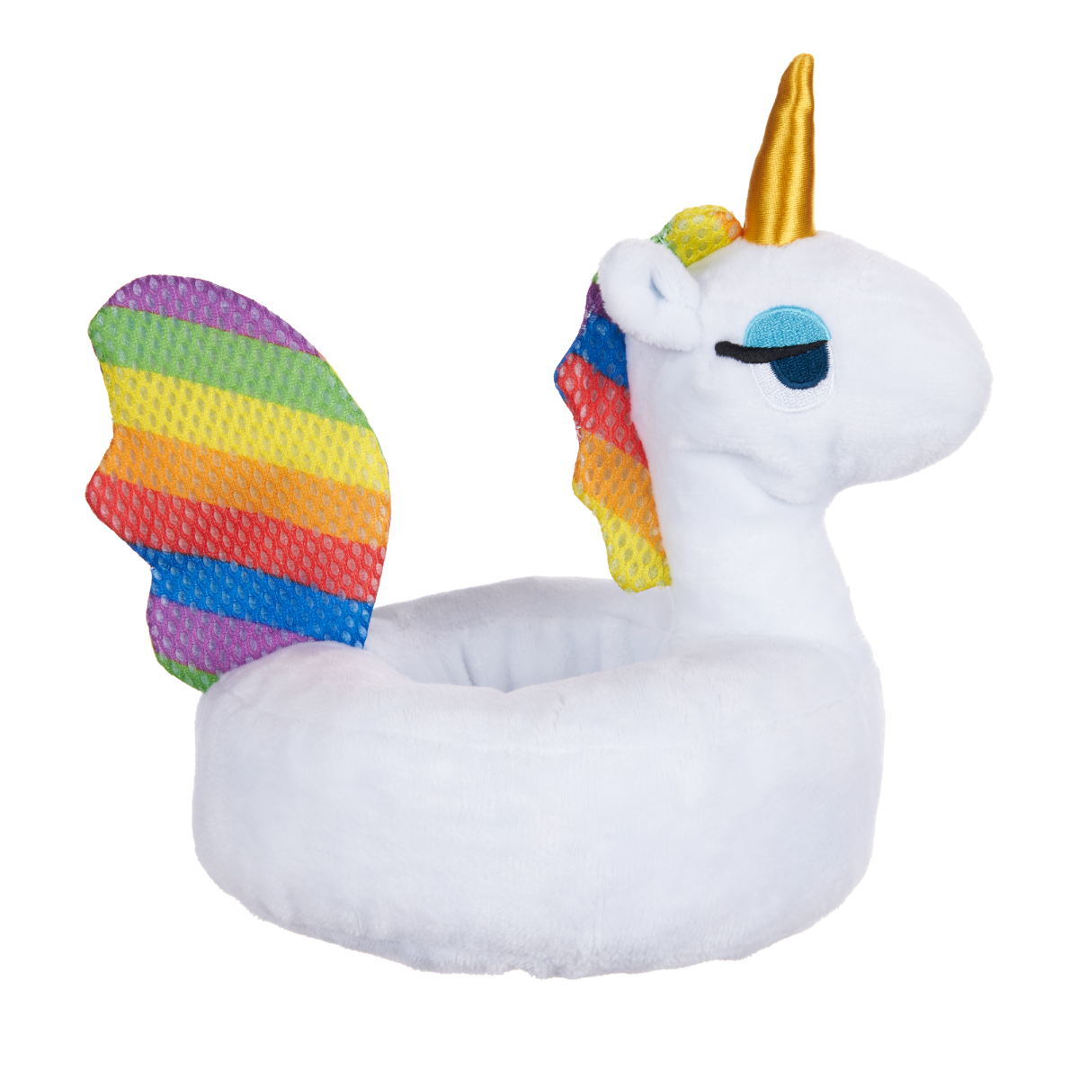 Tina the Tubular Unicorn Plush Tug Dog Toy