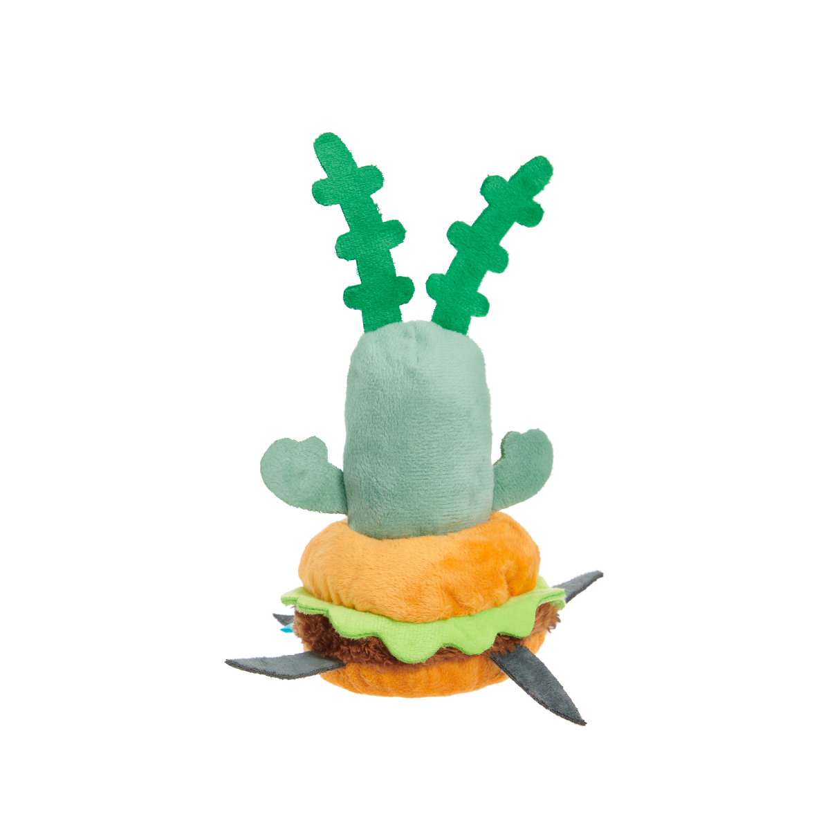 Patty Stealing Plankton Plush Multi-Part + Enrichment Dog Toy